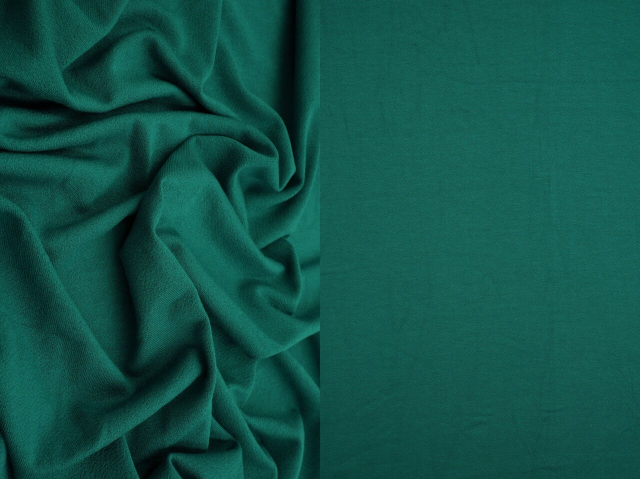 1 Yard Solid Viscose Rayon Knit Crepe Solid Stretch Fabric 58/60" Wide